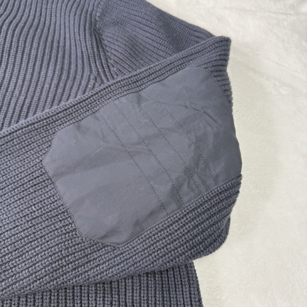 Lot of 2 Duluth Trading Co Sweater Mens 2XL Shawl Collar Cotton Wool Elbow Patch - Picture 10 of 11